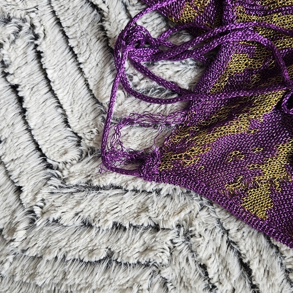 Dress Leila Crochet Maxi Dress - Purple/combo - Picture 5 of 10